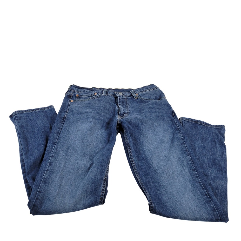 Levi Strauss 511 Mens Jeans W32‎ L32 Slim Fit Blue Denim Pants